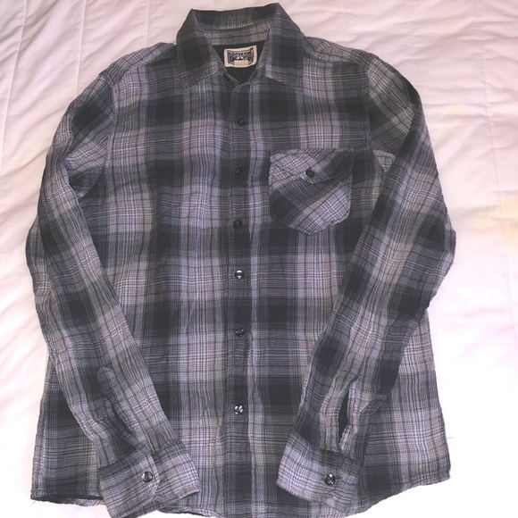 Converse men’s casual button down shirt sz S - Picture 2 of 8